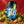 Techno con luppolo su fondo rosso